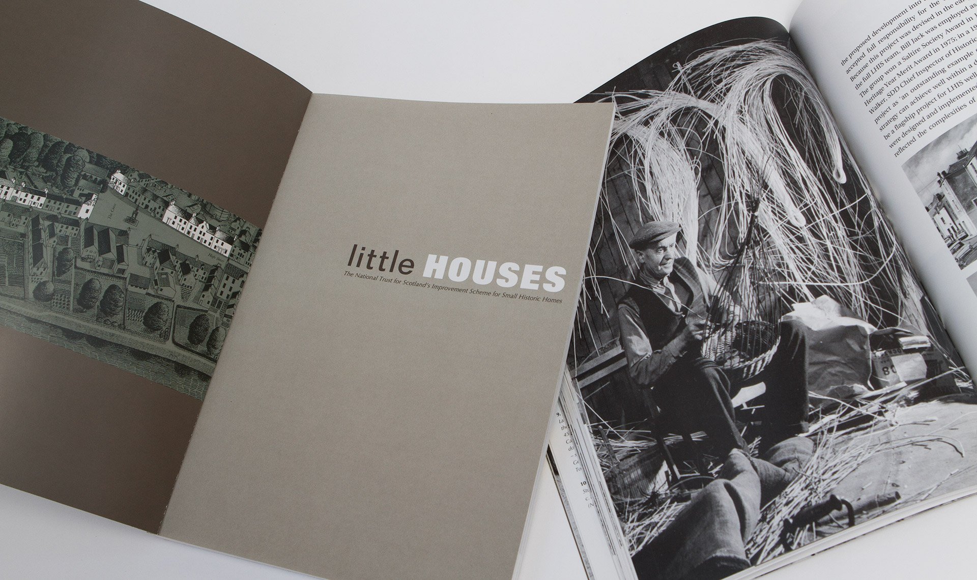 Little houses book design