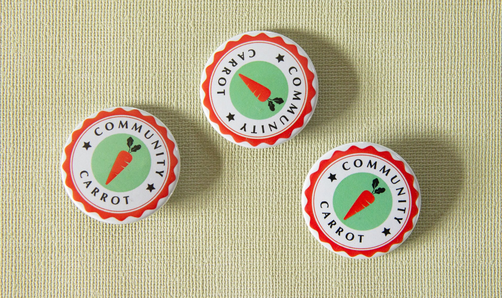 Community Carrot badges